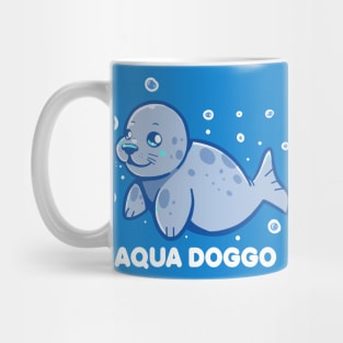 Aqua Doggo - Funny Seal Mug